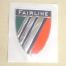 39036 FAIRLINE LOGO WITH SHIELD BADGE
