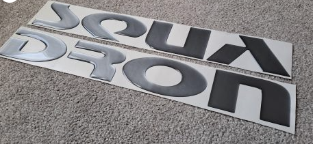 Fairline “Squadron” graphics